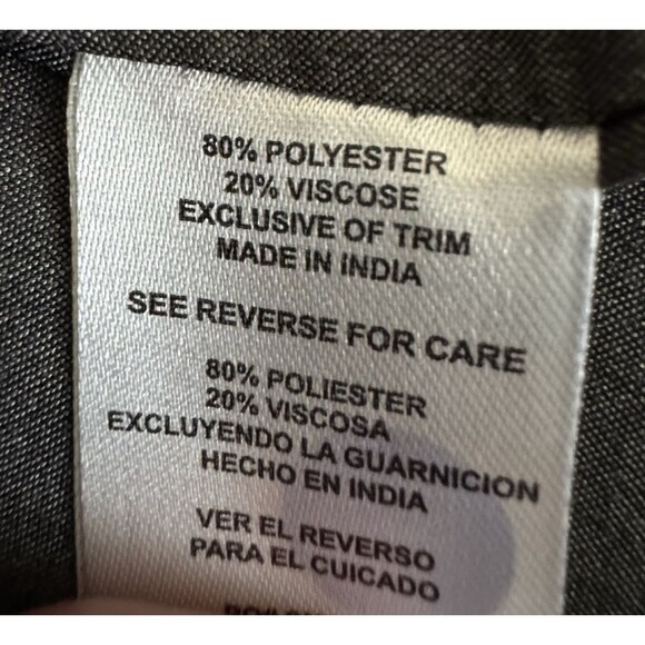 Mercer & Spring Button Up Long Sleeve Dress Shirt Mens Size Small Gray New - Picture 8 of 9